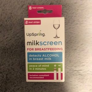 Milk screen for breast feeding